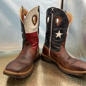 Twisted X men 10.5 Texas flag cowboy work boots